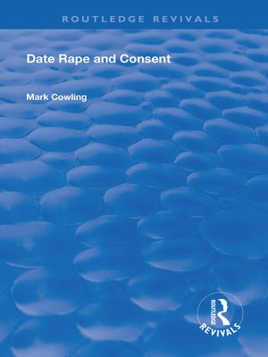 cover image of Date Rape and Consent